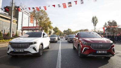 Türkiye'de toplam elektrikli araç satışları 2023'te önceki yıla göre 8