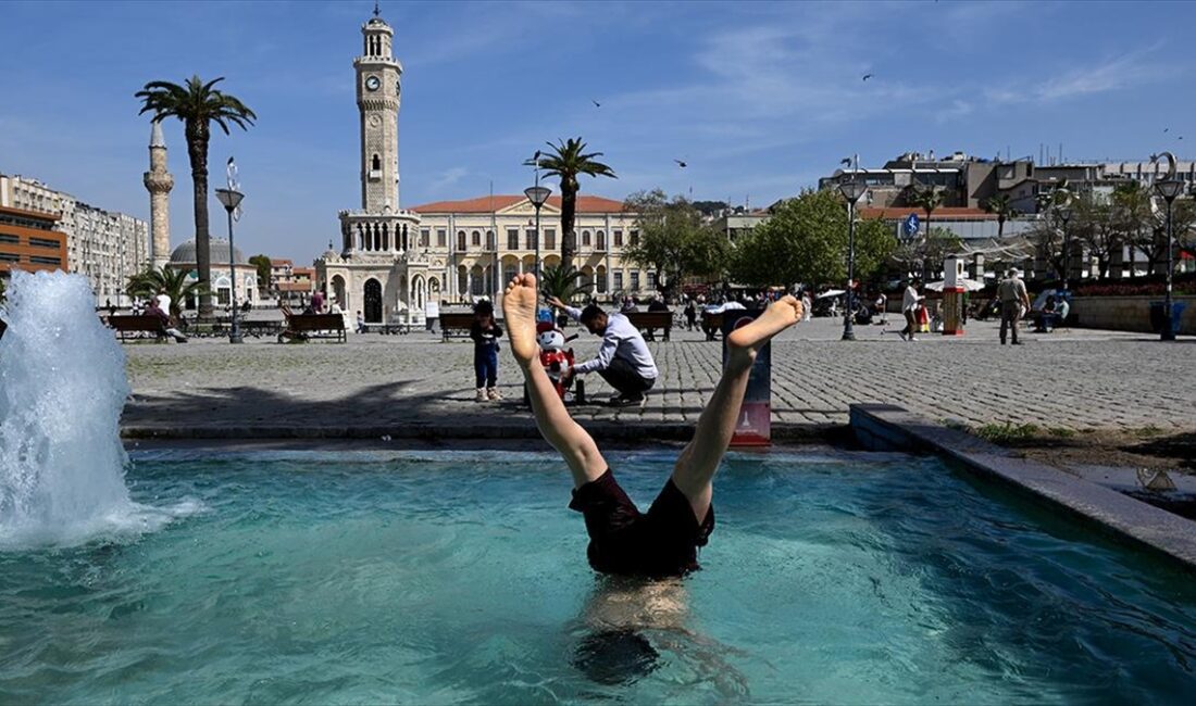 Türkiye'de etkili olan sıcak hava dalgası nedeniyle ilkbahardan çok yaz