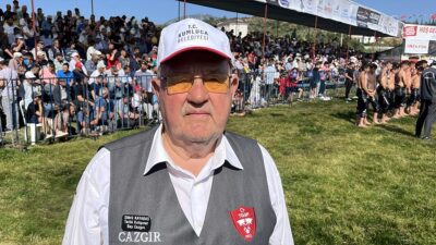 Tarihi Kırkpınar Yağlı Güreşleri'nin başcazgırı 81 yaşındaki Şükrü Kayabaş, 60