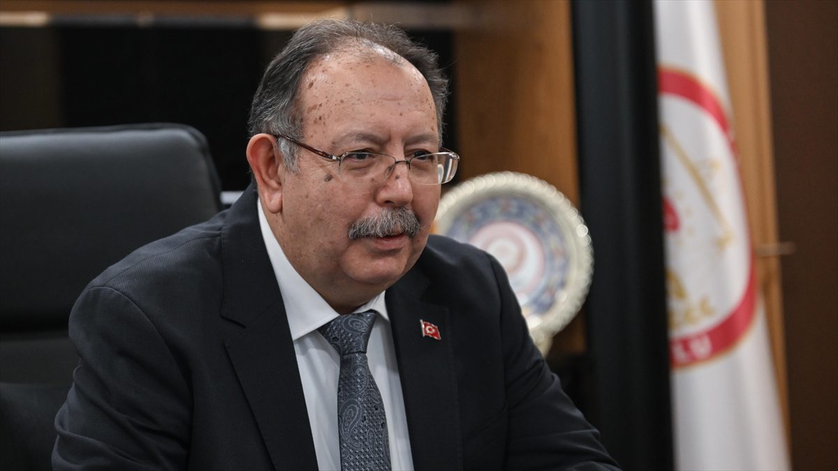 Yüksek Seçim Kurulu (YSK) Başkanı Ahmet Yener, 31 Mart'taki seçim