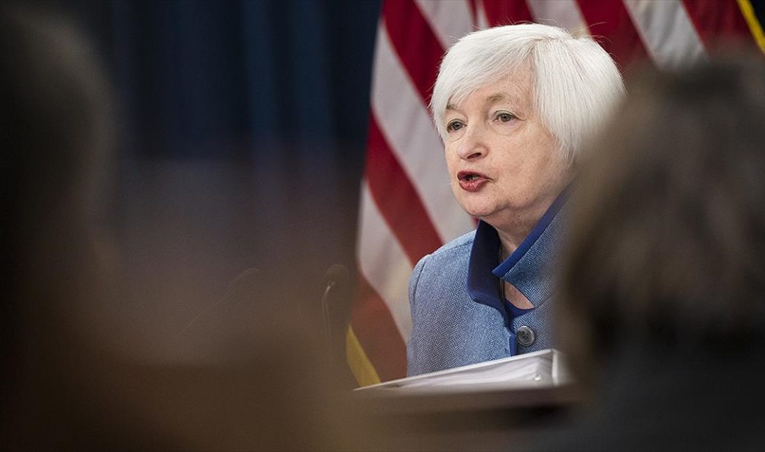 ABD Hazine Bakanı Janet Yellen, İsrail'in, Filistin bankalarının İsrail muhabir