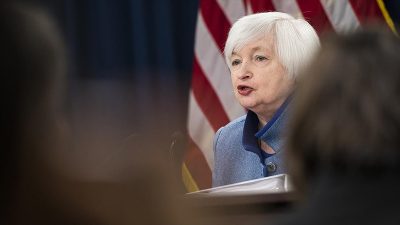 ABD Hazine Bakanı Janet Yellen, İsrail'in, Filistin bankalarının İsrail muhabir