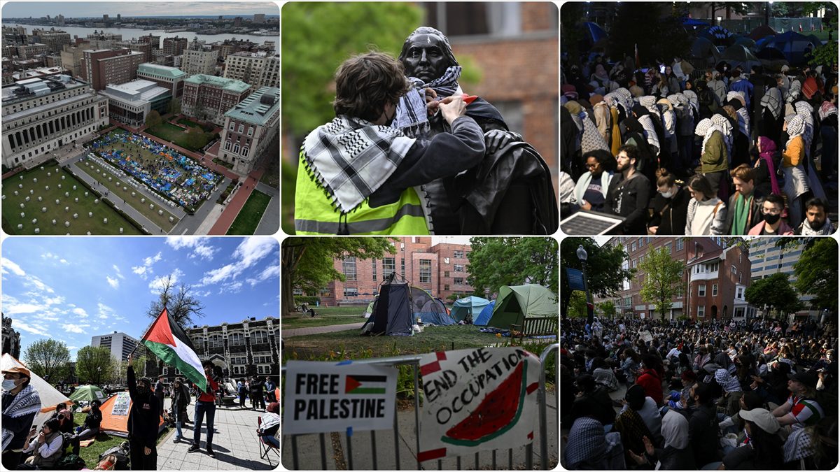 ABD'deki Columbia Üniversitesi'nde nisan ortasında başlayan ve Avrupa başta olmak
