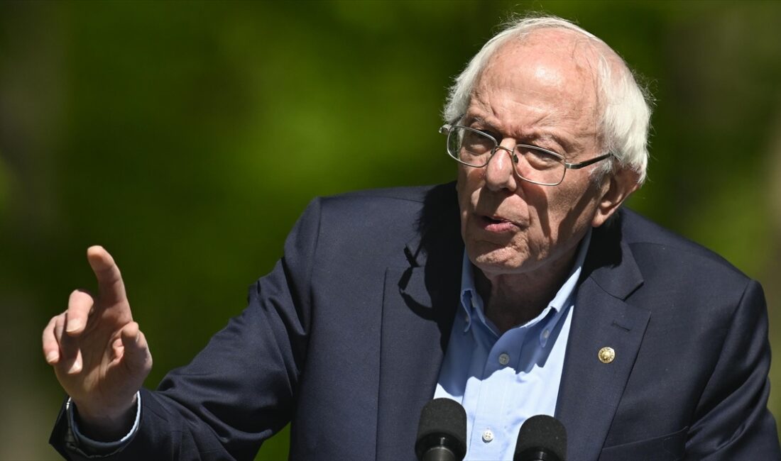 İSTANBUL (AA) – Senatör Sanders, ABD’nin New York kentindeki Columbia
