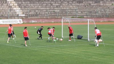 Yalova kampını sürdüren Ampute Milli Futbol Takımı, Fransa'da 1-8 Haziran'da