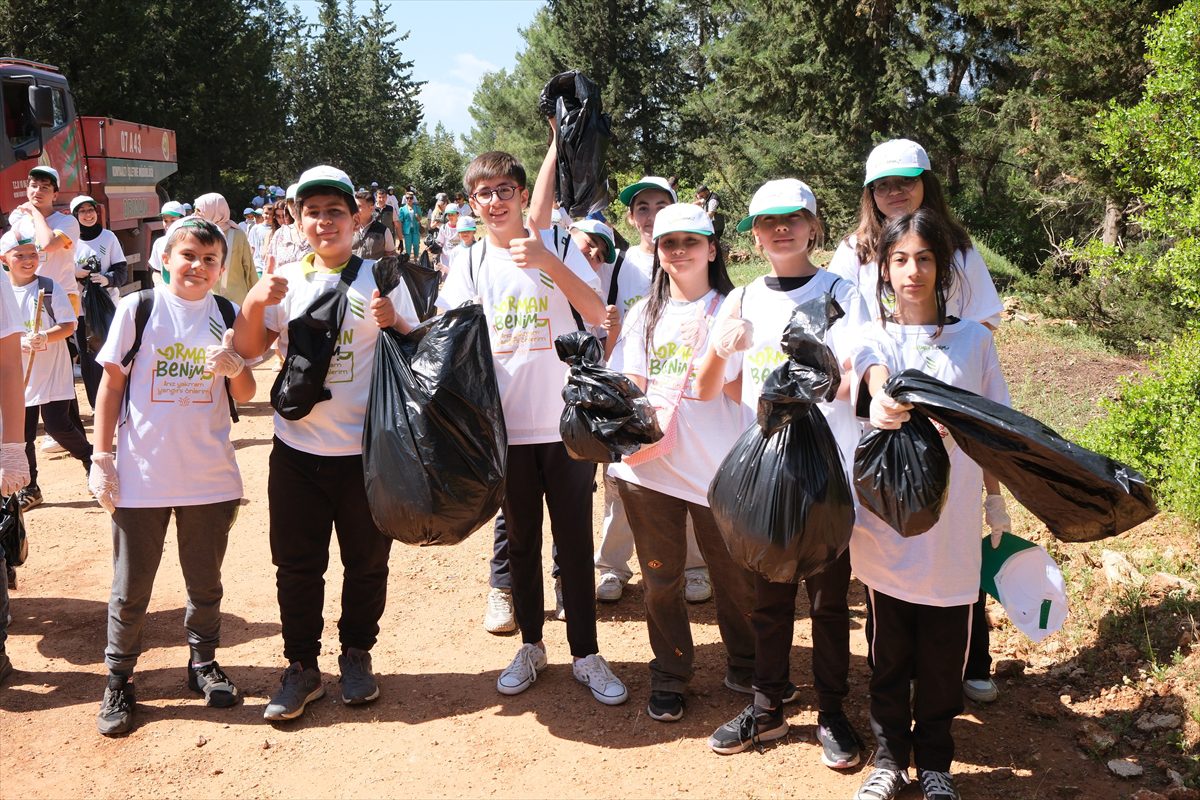 Antalya ve çevre illerde “Orman Benim” kampanyası kapsamında etkinlik düzenlendi
