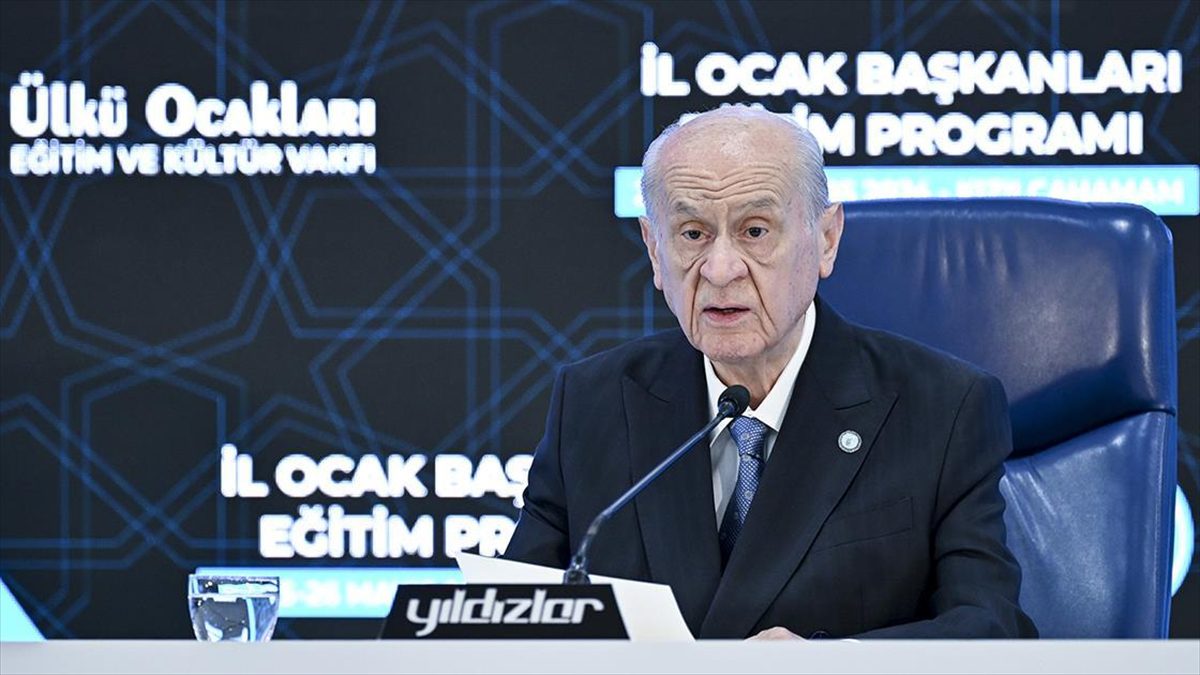 ANKARA (AA) – MHP Genel Başkanı Devlet Bahçeli, Kızılcahamam’da bir