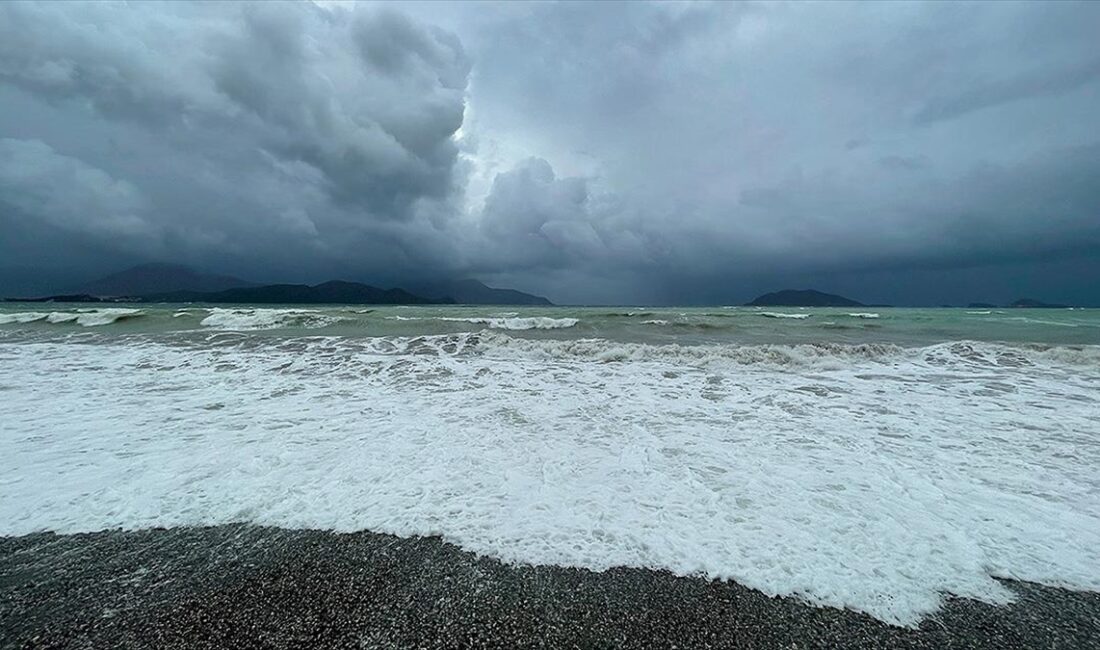 Batı Akdeniz'de fırtına uyarısında bulunuldu.