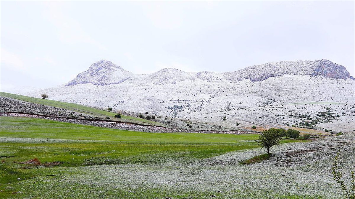 BAYBURT (AA) – Hava sıcaklıklarının mevsim normalleri altına düştüğü Bayburt’ta