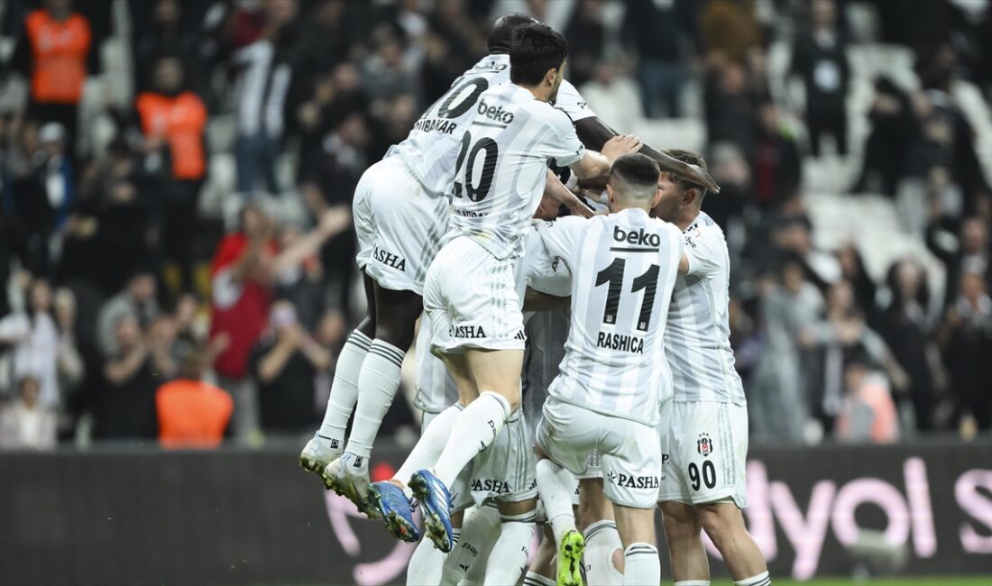 Trendyol Süper Lig'in 35. haftasında Beşiktaş, Çaykur Rizespor'u uzatmanın son