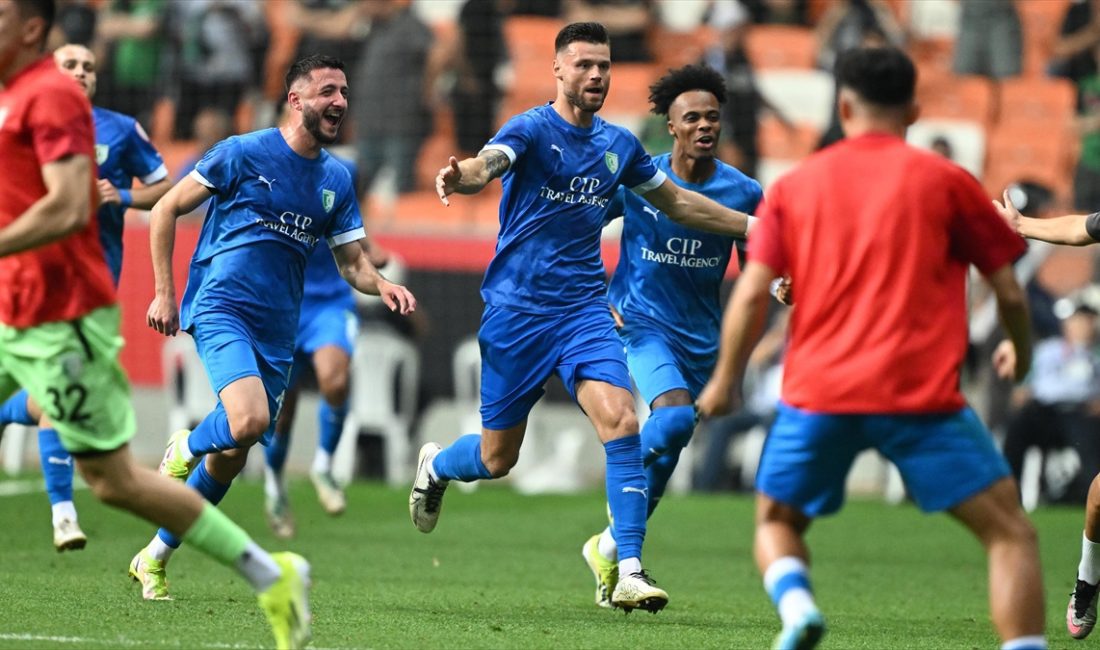 İSTANBUL (AA) – Trendyol 1. Lig play-off finalinde Sakaryaspor’u normal