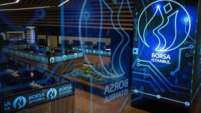 Borsa İstanbul'da BIST 100 endeksi, yüzde 1,45 değer kazancıyla günü