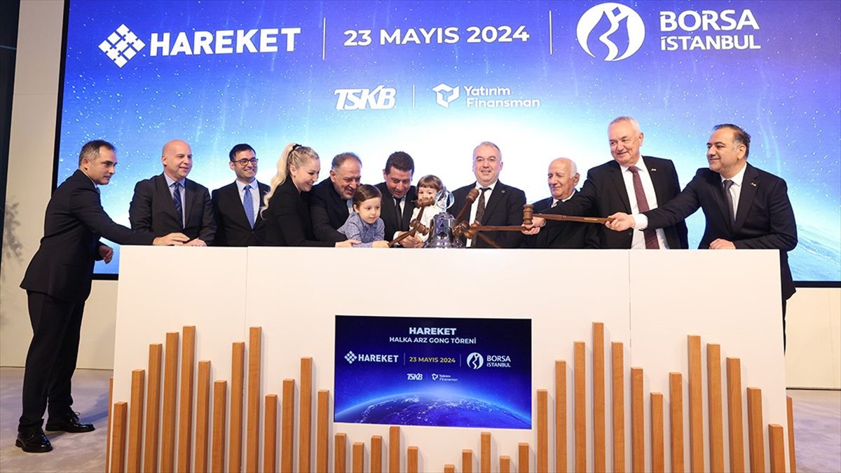 Hareket Proje Taşımacılığı ve Yük Mühendisliği AŞ, bugün düzenlenen gong
