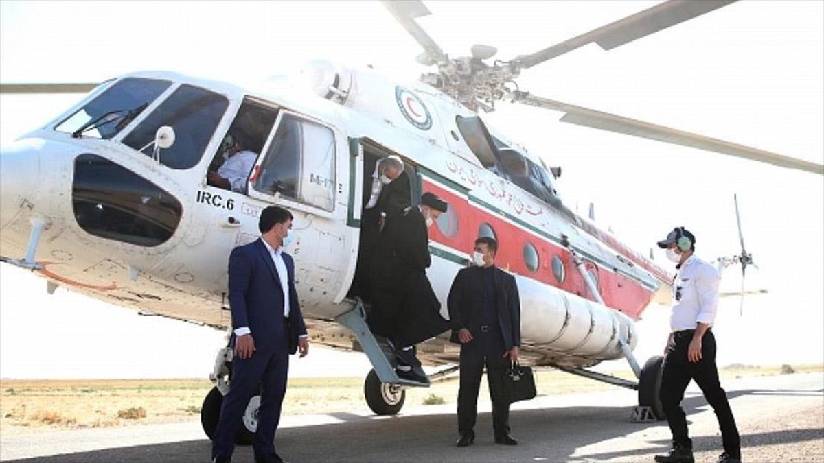 İran Cumhurbaşkanı Reisi ve heyetini taşıyan helikopterin kötü hava koşulları