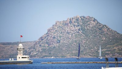 Cumhurbaşkanlığı 5. Uluslararası Yat Yarışları'nın startı, Muğla'nın Bodrum ilçesinden verildi.