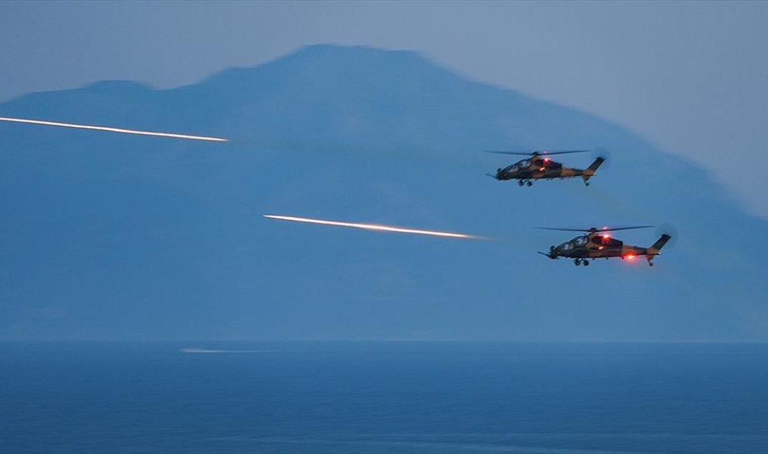 Tatbikatın seçkin gözlemci günü kapsamında hedefler uzun ve orta menzilli