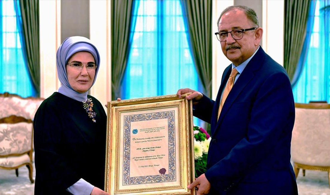 Emine Erdoğan, Akdeniz Parlamenter Asamblesinin (AKDENİZ-PA) Sıfır Atık projesine verilen