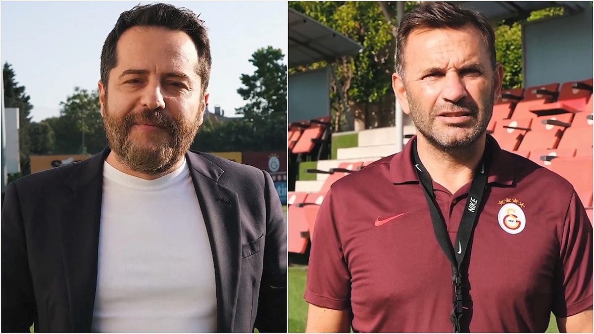 Galatasaray Sportif AŞ Başkan Vekili Erden Timur ile sarı-kırmızılı futbol