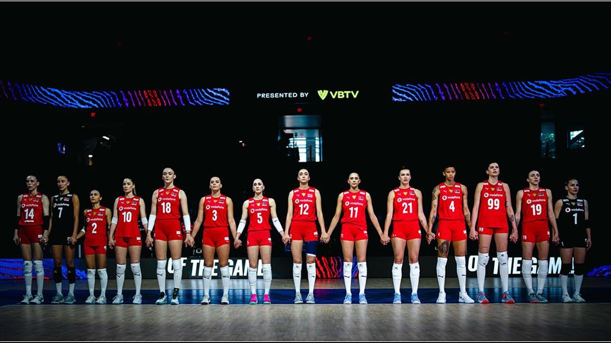 A Milli Kadın Voleybol Takımı, ABD'de düzenlenen FIVB Milletler Ligi'nin