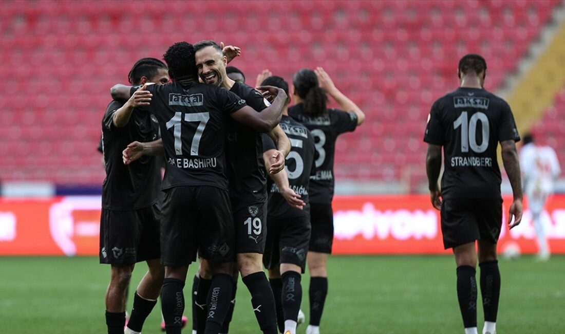 Atakaş Hatayspor, Trendyol Süper Lig'in 35. haftasında yarın deplasmanda Gaziantep