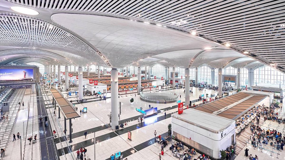 İstanbul Havalimanı, 22-28 Nisan arasında günlük ortalama 1421 uçuşla Avrupa'nın