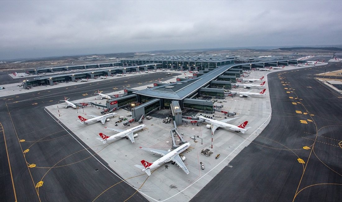 İstanbul Havalimanı, 6-12 Mayıs arasında günlük ortalama 1430 uçuşla Avrupa'nın