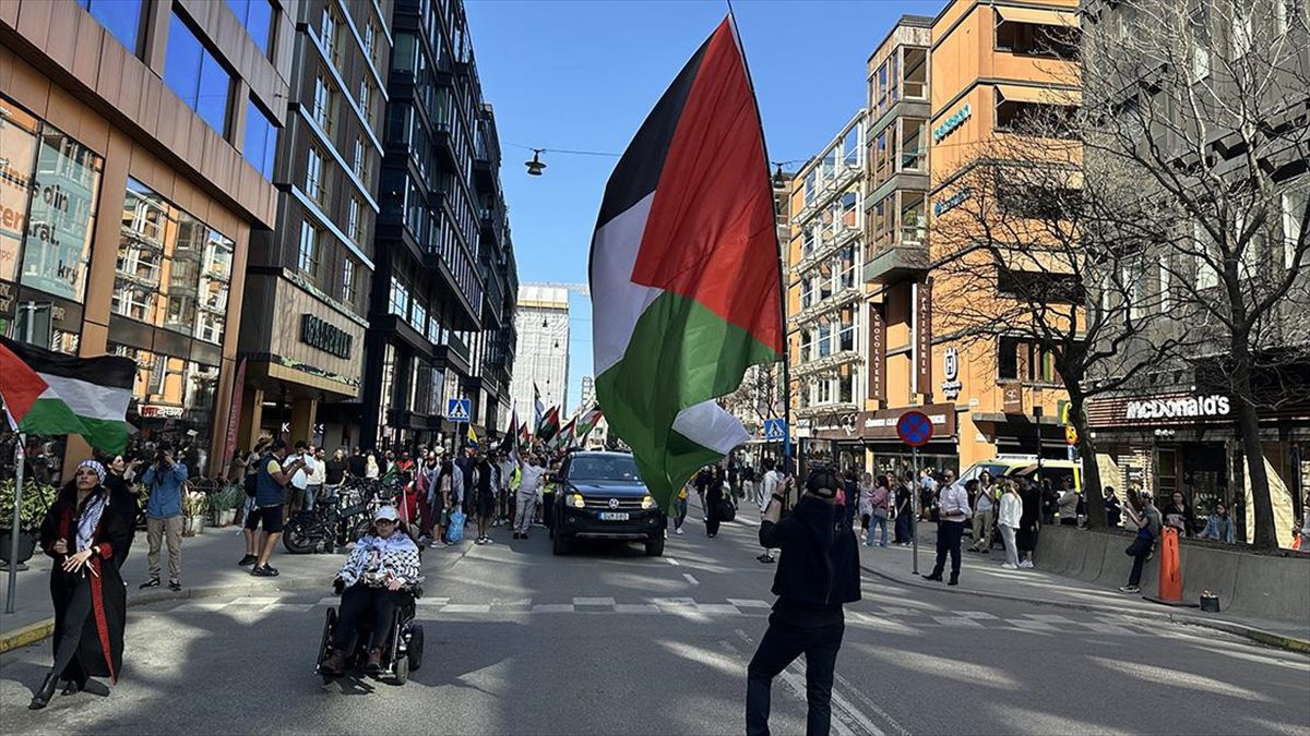 İsveç'in başkenti Stockholm'de, İsrail'in 11 Mayıs'ta yapılacak Eurovision Şarkı Yarışması'na