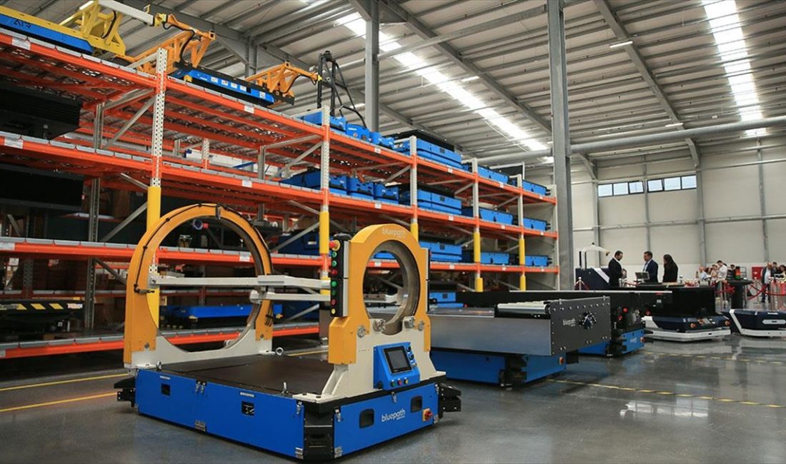 Yüksek teknoloji endüstriyel otomasyon robotları geliştiren Bluepath Robotics'in Kocaeli'nin Gölcük