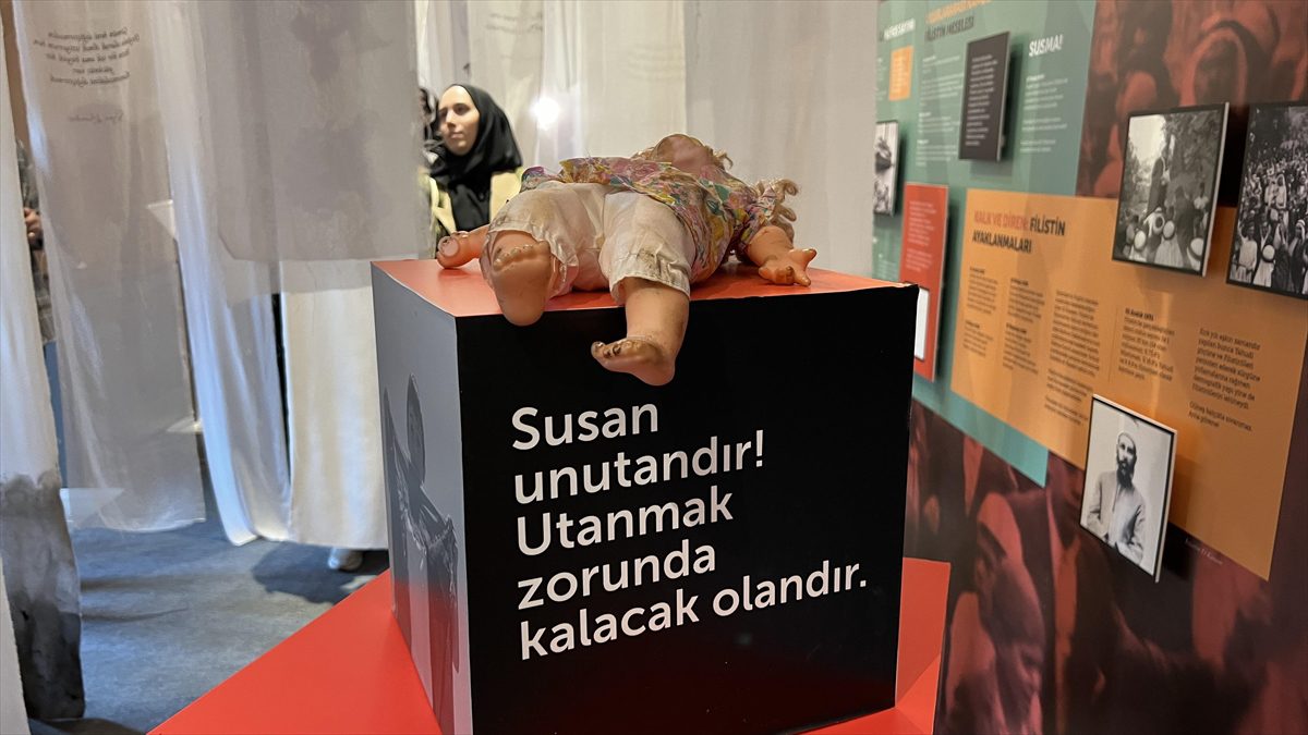 “Kubbe: Filistin Zaman Tüneli” sergisi Üsküdar’da açıldı