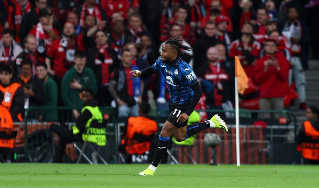 UEFA Avrupa Ligi finalinde "hat-trick" yapan İtalyan ekibi Atalanta'nın 26