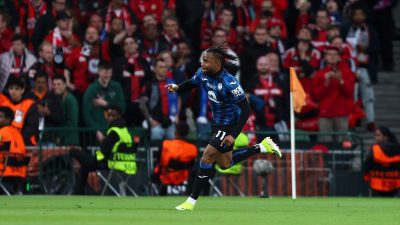 UEFA Avrupa Ligi finalinde "hat-trick" yapan İtalyan ekibi Atalanta'nın 26