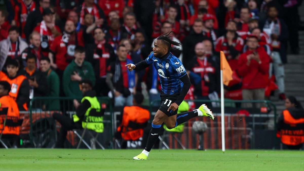 UEFA Avrupa Ligi finalinde "hat-trick" yapan İtalyan ekibi Atalanta'nın 26
