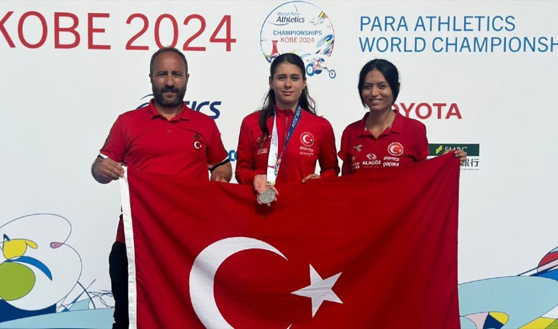 Milli özel sporcu Aysel Önder, Japonya'da düzenlenen Dünya Para Atletizm