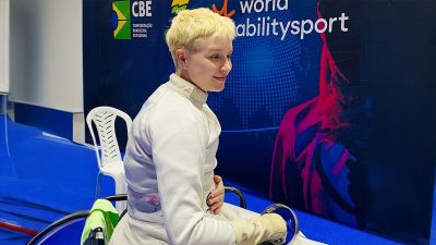 Milli para eskrimci Elke Lale Van Achterberg, Brezilya'da düzenlenen Para