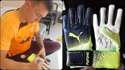 Galatasaray'ın tecrübeli kalecisi Fernando Muslera, bu sezonun hatırası olarak sarı-kırmızılı