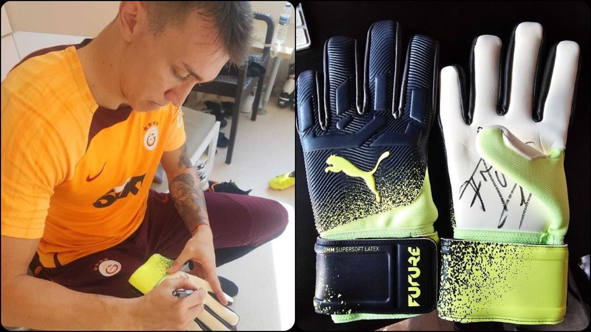 Galatasaray'ın tecrübeli kalecisi Fernando Muslera, bu sezonun hatırası olarak sarı-kırmızılı