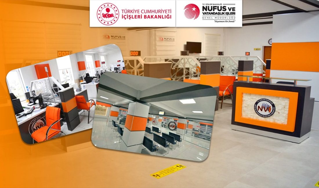 Nüfus ve Vatandaşlık İşleri Genel Müdürlüğü, adreste nüfus hizmeti talebi