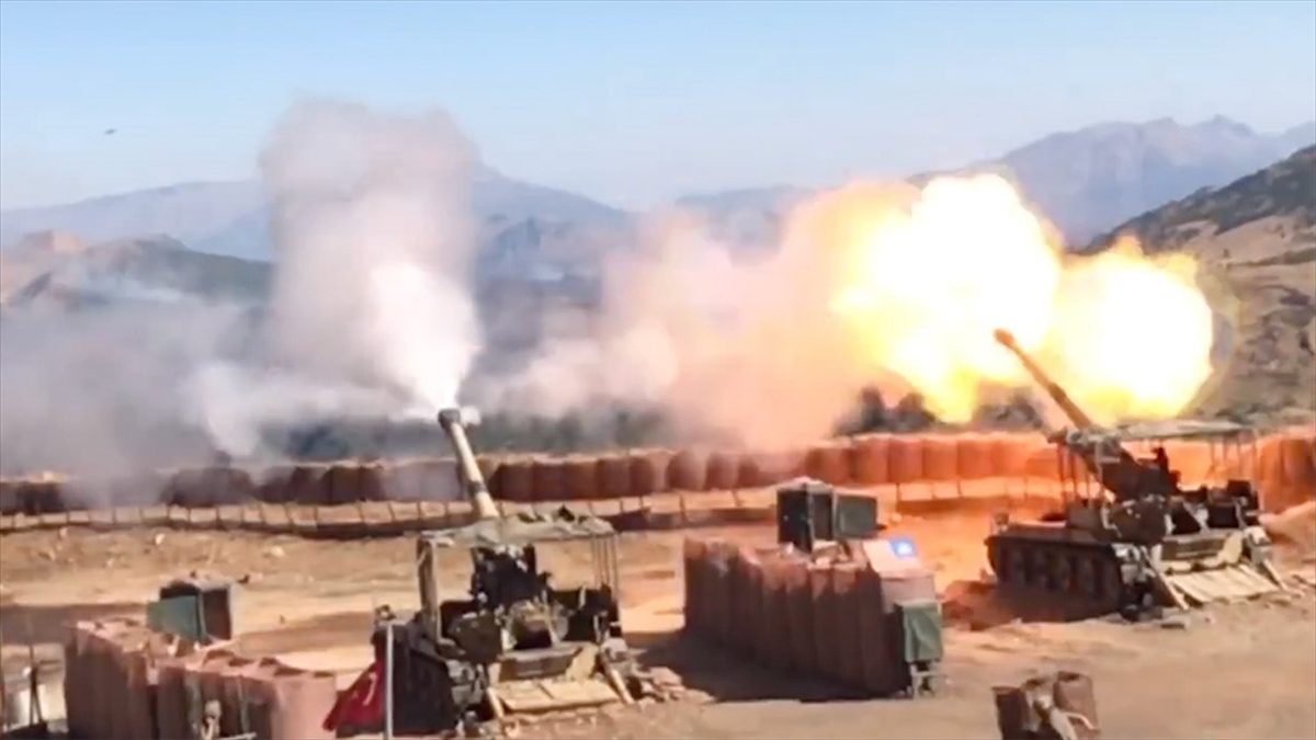 Milli Savunma Bakanlığı (MSB), Irak'ın kuzeyindeki Pençe-Kilit Operasyonu bölgesinde 6