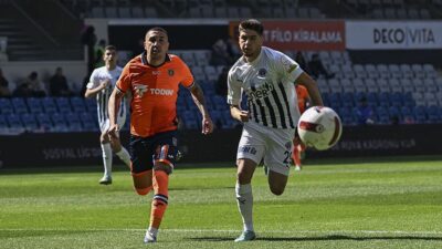 Trendyol Süper Lig'in 35. haftasında RAMS Başakşehir, konuk ettiği Kasımpaşa'yı