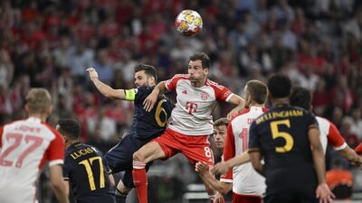 UEFA Şampiyonlar Ligi yarı final ilk maçında Almanya temsilcisi Bayern