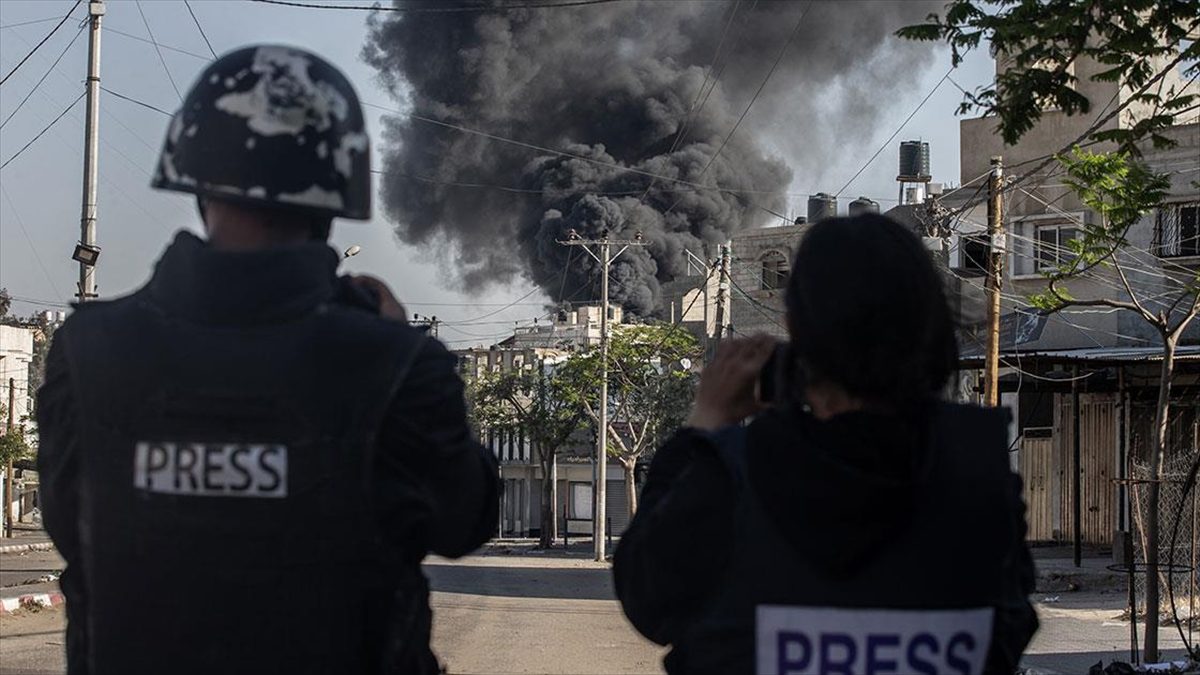 Sınır Tanımayan Gazeteciler (RSF), İsrail'in Gazze'ye yönelik saldırılarında Filistinli gazetecilere