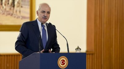TBMM Başkanı Numan Kurtulmuş, telefonda görüştüğü İran Meclis Başkanı Muhammed