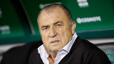 Teknik direktör Fatih Terim, Yunanistan Süper Lig ekiplerinden Panathinaikos ile