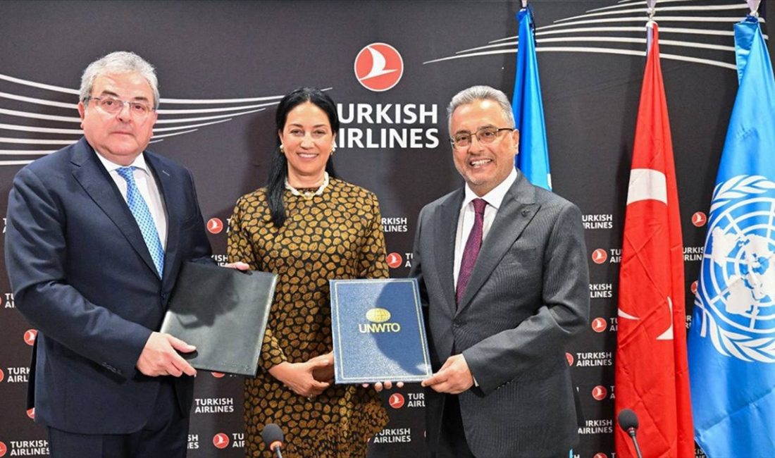 İSTANBUL (AA) – THY Basın Müşavirliğinden yapılan açıklamaya göre, imzalanan