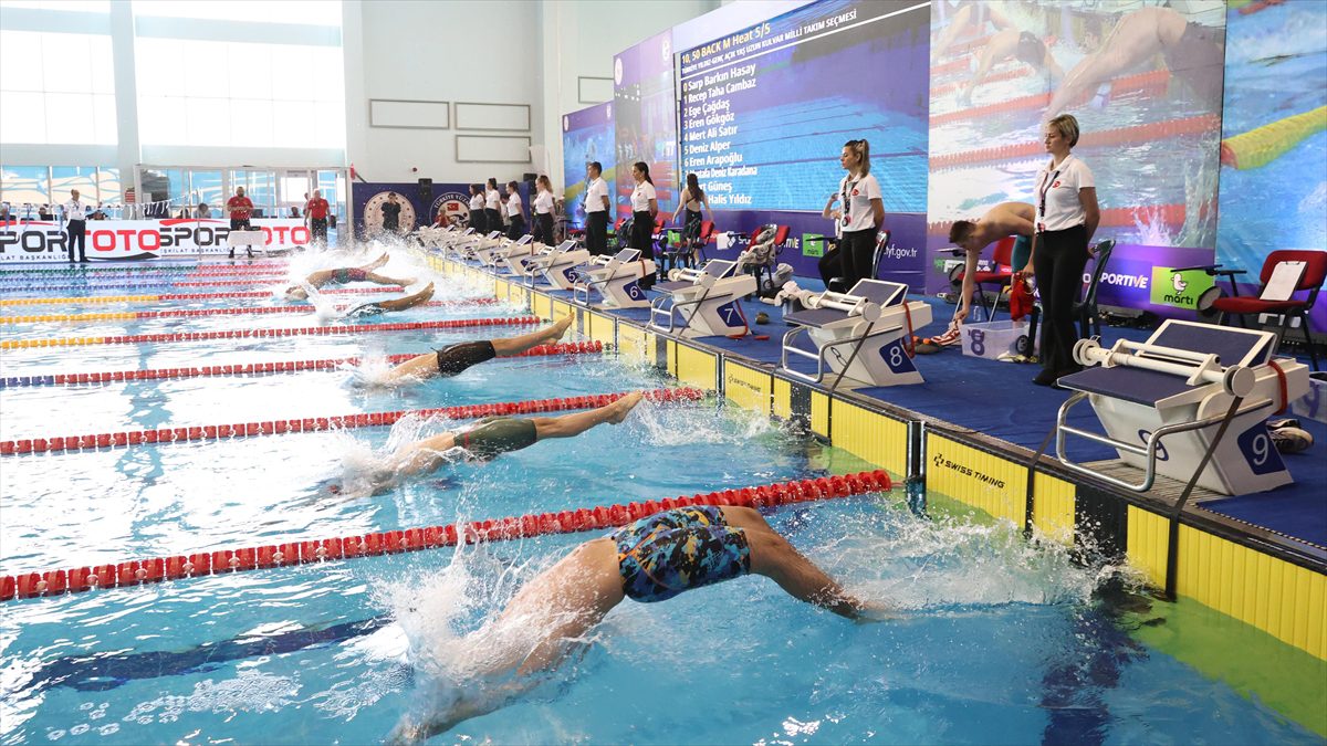 EDIRNE (AA) – Olimpik Yüzme Havuzu’nda gerçekleştirilen organizasyonda 3 gün