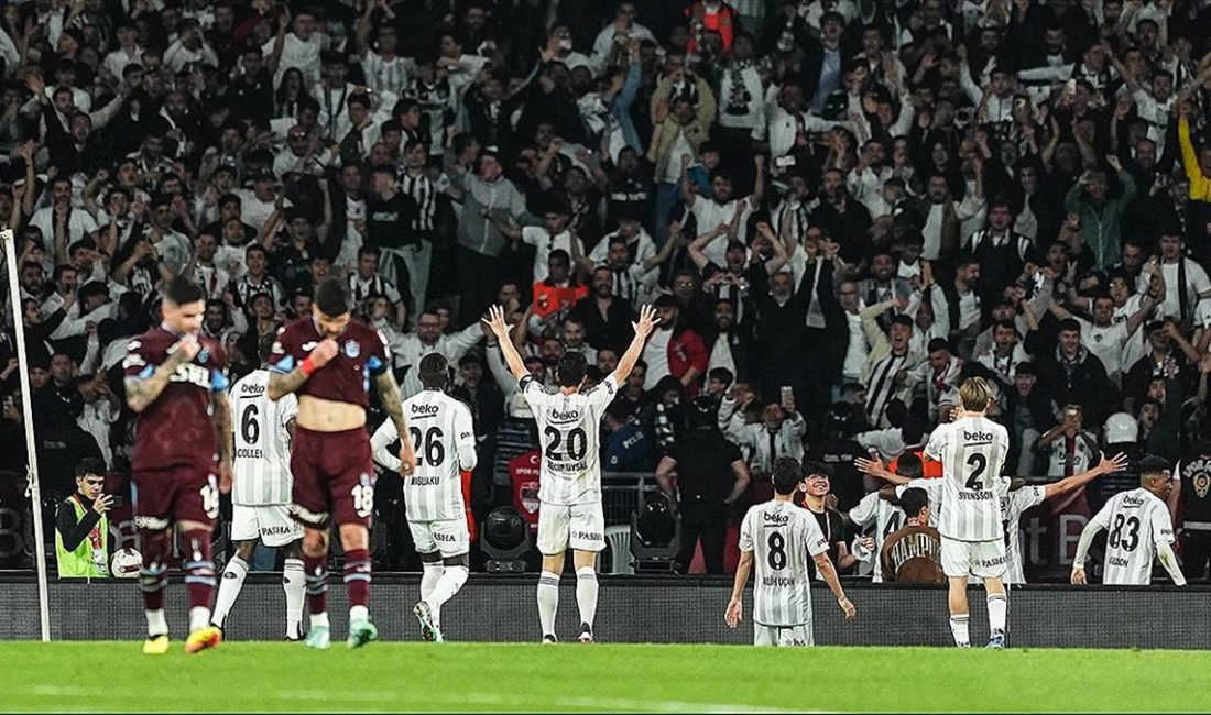 Beşiktaş, Ziraat Türkiye Kupası finalinde Trabzonspor'u 3-2 mağlup ederek şampiyon
