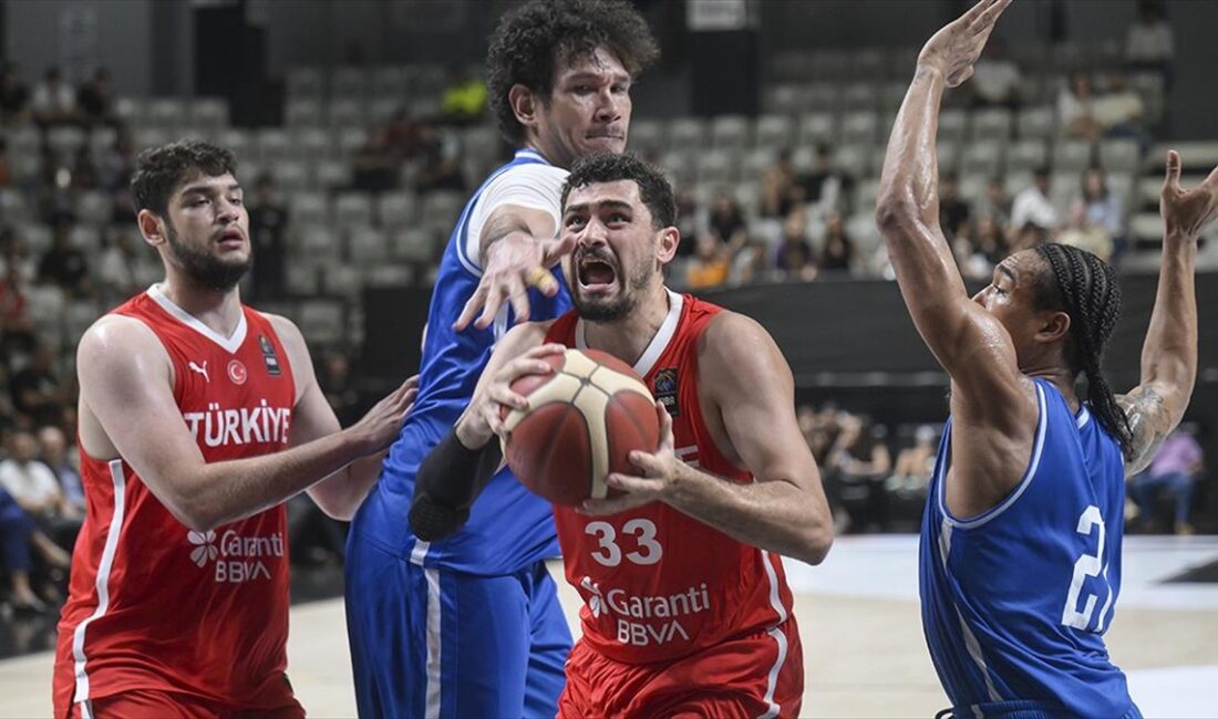 A Milli Erkek Basketbol Takımı, hazırlık maçında Filipinler'i 84-73 mağlup