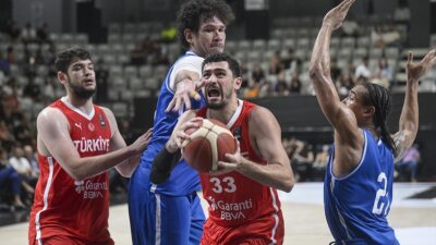 A Milli Erkek Basketbol Takımı, hazırlık maçında Filipinler'i 84-73 mağlup