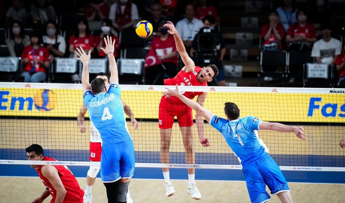 A Milli Erkek Voleybol Takımı, FIVB Milletler Ligi'nin Japonya'da düzenlenen