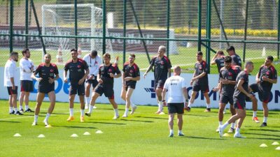 A Milli Futbol Takımı'nın Almanya'nın Hannover kentinde halka açık yapacağı